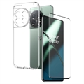 Conjunto de Proteção 2-em-1 Northjo para OnePlus 11 - Transparente