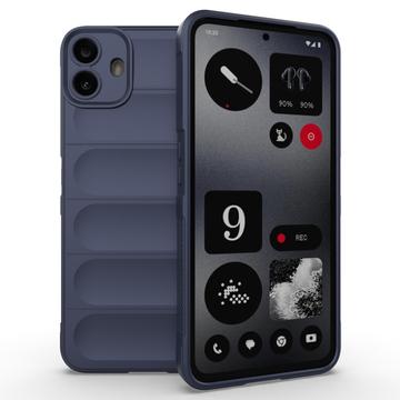 Capa de TPU Rugged para Nothing CMF Phone 1 - Azul Escuro