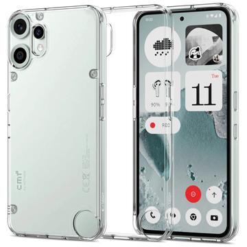 Capa Híbrida Tech-Protect Flexair para Nothing CMF Phone 2 Pro - Transparente