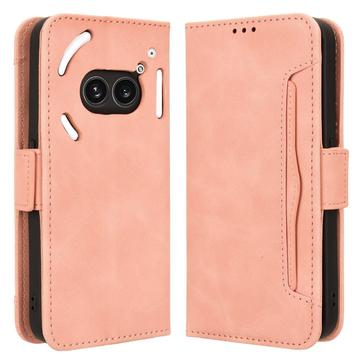 Bolsa tipo Carteira Cardholder para Nothing Phone (2a)/(2a) Plus - Cor-de-Rosa