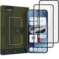 Protetor de Ecrã em Vidro Temperado Hofi Premium Pro+ para Nothing Phone (2a) - 2 Peças - Borda Preta