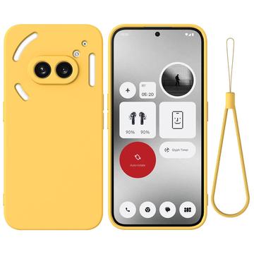 Capa de Silicone Líquido para Nothing Phone (2a) - Amarelo