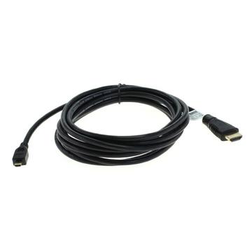 Cabo HDMI de alta velocidade OTB para Micro HDMI com Ethernet
