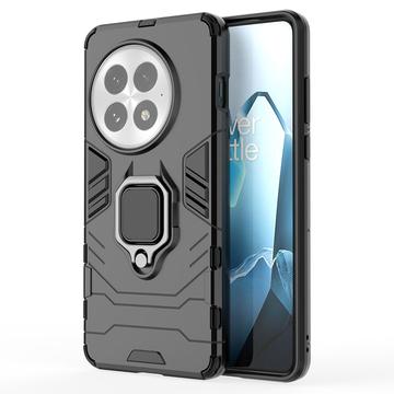 Bolsa Híbrida para OnePlus 13 com Anilha - Preto