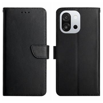 Bolsa de Pele Tipo Carteira para OnePlus 13T/13s - Preto