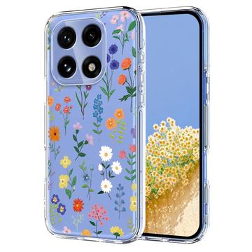 Capa em TPU com padrão floral para OnePlus 15