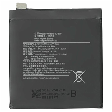 Bateria BLP699 para OnePlus 7 Pro - 4000mAh