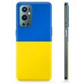 Capa de TPU Bandeira da Ucrânia  - OnePlus 9 Pro - Amarelo e azul claro