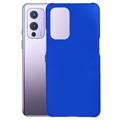 Capa Dura de Borracha para OnePlus 9 - Azul