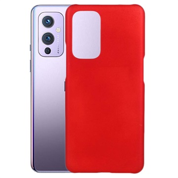 Capa Dura de Borracha para OnePlus 9 - Vermelho
