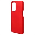 Capa Dura de Borracha para OnePlus 9 - Vermelho