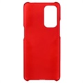 Capa Dura de Borracha para OnePlus 9 - Vermelho