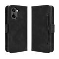Capa para carteira para OnePlus Ace 5 Racing/Nord CE5 - Preto