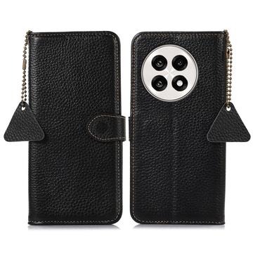 Bolsa de Pele Tipo Carteira com RFID para OnePlus Ace 5/5 Pro/13R