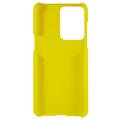 Capa de Plástico e Borracha para OnePlus Nord 2T - Amarelo