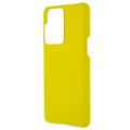 Capa de Plástico e Borracha para OnePlus Nord 2T - Amarelo