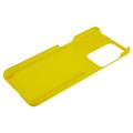 Capa de Plástico e Borracha para OnePlus Nord 2T - Amarelo