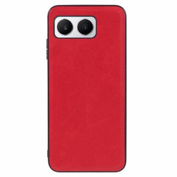 Capa Híbrida Revestida para OnePlus Nord 4 - Vermelho