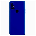 Capa de Plástico e Borracha para OnePlus Nord N10 5G - Azul