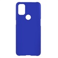 Capa de Plástico e Borracha para OnePlus Nord N10 5G - Azul
