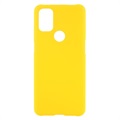 Capa de Plástico e Borracha para OnePlus Nord N10 5G - Amarelo