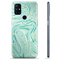 Capa de TPU - OnePlus Nord N10 5G - Hortelã Verde