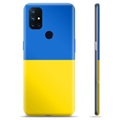 Capa de TPU Bandeira da Ucrânia  - OnePlus Nord N10 5G - Amarelo e azul claro