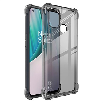 Capa de TPU Imak Anti-scratch para OnePlus Nord N100 - Preto / Transparente