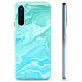 Capa de TPU para OnePlus Nord  - Mármore Azul
