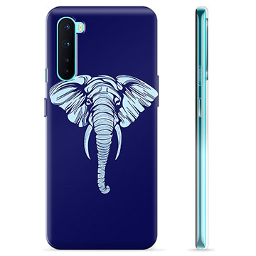 Capa de TPU para OnePlus Nord  - Elefante