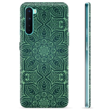 Capa de TPU - OnePlus Nord - Mandala Verde