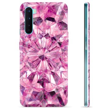 Capa de TPU - OnePlus Nord - Cristal Rosa