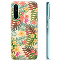 Capa de TPU para OnePlus Nord  - Flores Cor-de-rosa