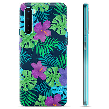 Capa de TPU para OnePlus Nord  - Flores Tropicais