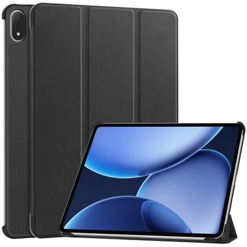 Capa Smart Folio Série Tri-Fold para OnePlus Pad 2 Pro/Pad 3/Oppo Pad 4 Pro - Preto