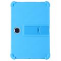 OnePlus Pad Lite/Oppo Pad SE Capa de silicone com suporte para os pés - Azul claro