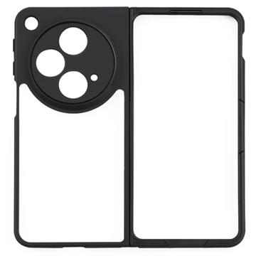 Capa Híbrida Shockproof para Oppo Find N3/OnePlus Open - Preto Transparente