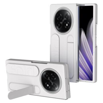 Capa híbrida para Oppo Find N5 com banda para o pulso e suporte para os pés - Branco