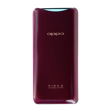 Capa Detrás para Oppo Find X - Vermelho