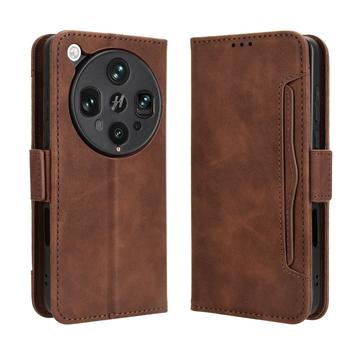 Capa para carteira para Oppo Find X8 Ultra - Castanho