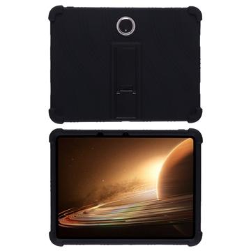 Capa de silicone com suporte para Oppo Pad 2 - Preto