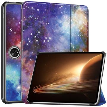 Bolsa Fólio Inteligente Tri-Fold para Oppo Pad 2 - Galáxia