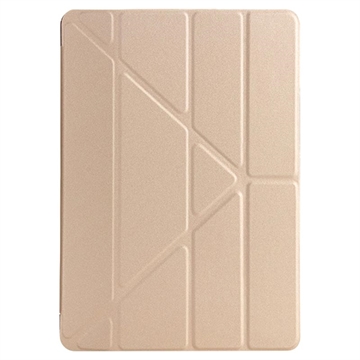 Bolsa Fólio Origami Stand para iPad 10.2 2019/2020/2021 - Dourado