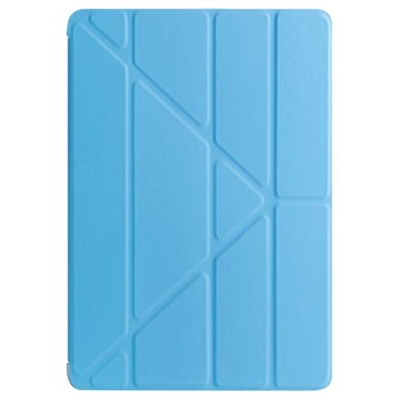 Bolsa Fólio Origami Stand para iPad 10.2 2019/2020/2021 - Azul-celeste