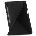 Bolsa Fólio Origami Stand para Samsung Galaxy Tab S7+/S8+ - Preto