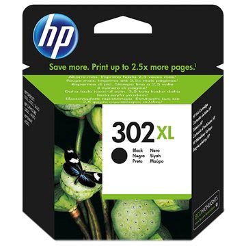 Tinteiro F6U68AE HP 302XL - Preto