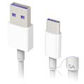 Cabo USB Tipo-C Huawei HL1289 SuperCharge - 1m - Branco