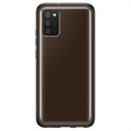 Capa Soft Clear EF-QA026TBEGEU para Samsung Galaxy A02s - Preto