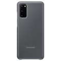 Bolsa Clear View Cover EF-ZG980CJEGEU para Samsung Galaxy S20 - Cinzento