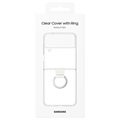 Capa Clear Cover EF-OF721CTEGWW com Anel para Samsung Galaxy Z Flip4 5G